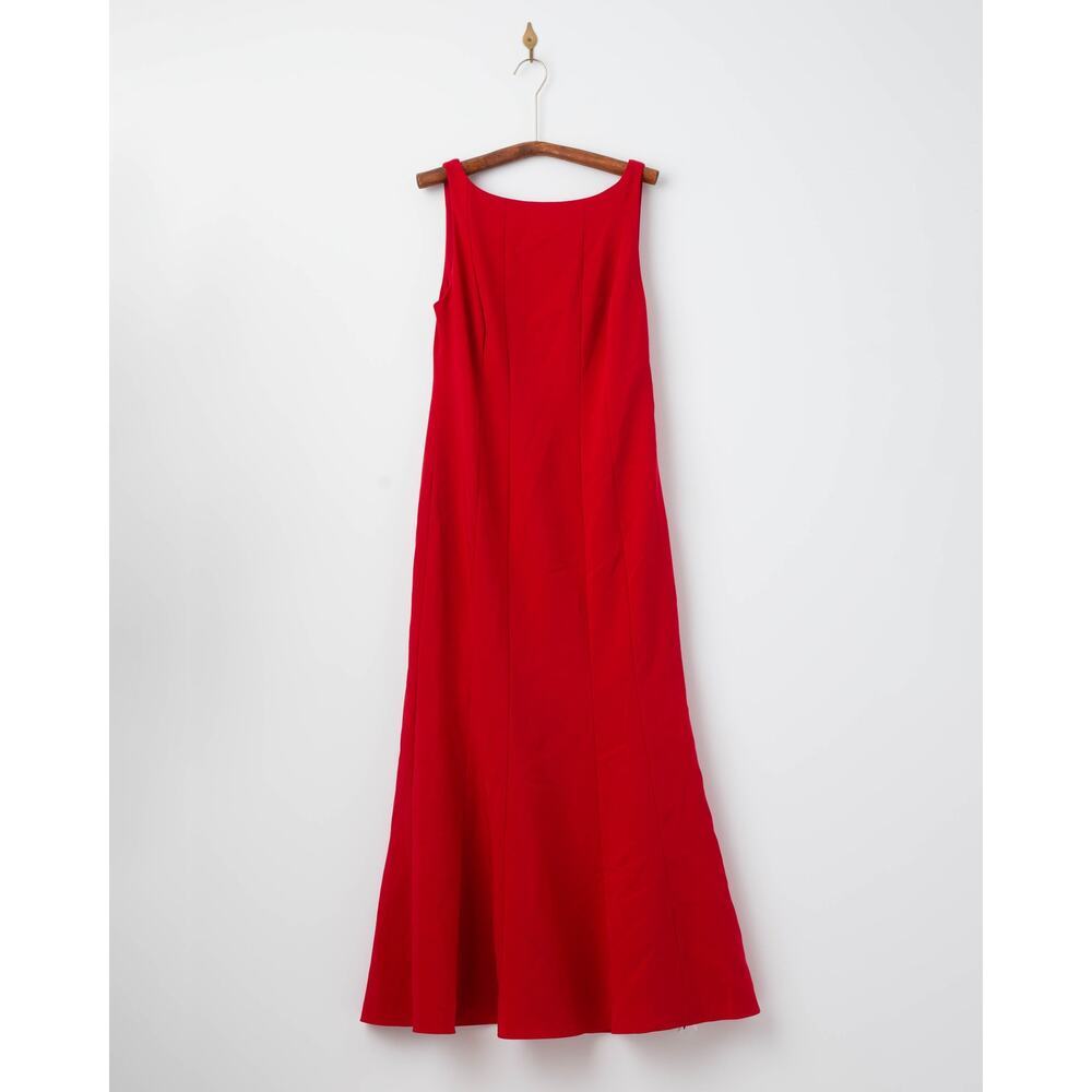 Lauren Ralph Lauren Mirhilt Gown in Red Size 8 - Picture 4 of 9